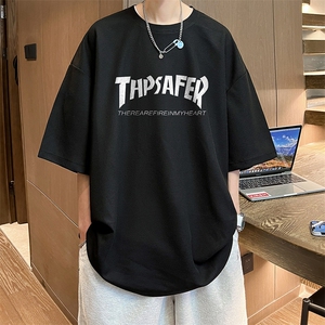 华夫格t恤男短袖男大码五分袖 酒店风 HT73007-P22图片
