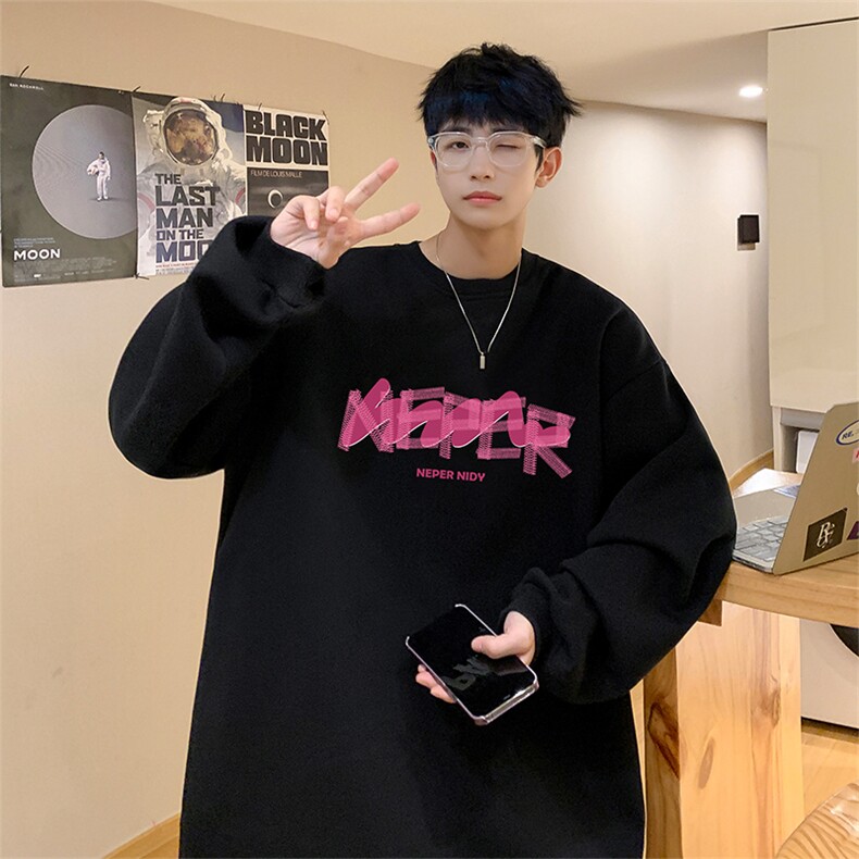 抖音得物供货可提供视频2024春季新款重磅美式卫衣DY5665,男装卫衣,电商A486