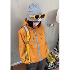 网图现货7色超高性价比冲锋衣多巴胺冲锋衣外套男女JK02-特P48，男装夹克，电商C310