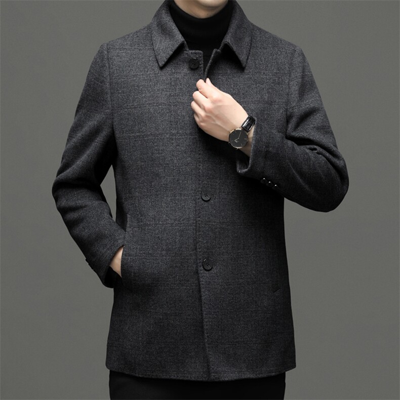 BEYRN8896钱塘2020-2冬季新款商务休闲中年男士厚款西服P300图片