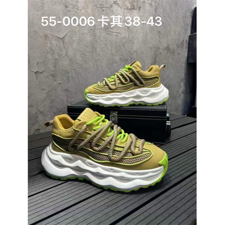 夏季新款透气网面厚底增高休闲老爹鞋潮男鞋，男鞋休闲鞋，星座1407-6