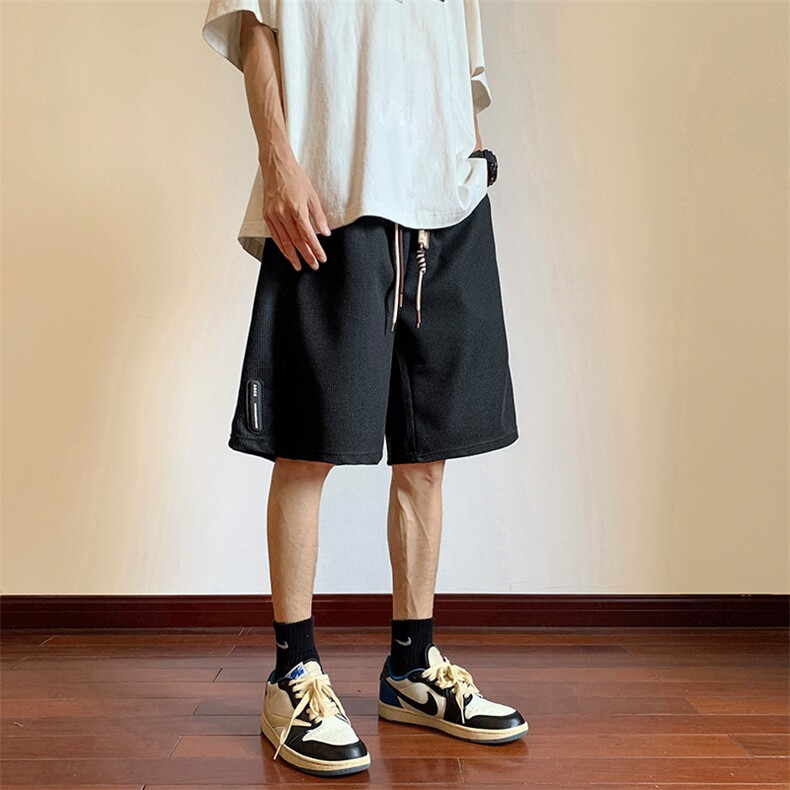 高品质280g重磅华夫格短裤内景FSDK01P35严控48,男装牛仔裤,电商B219B