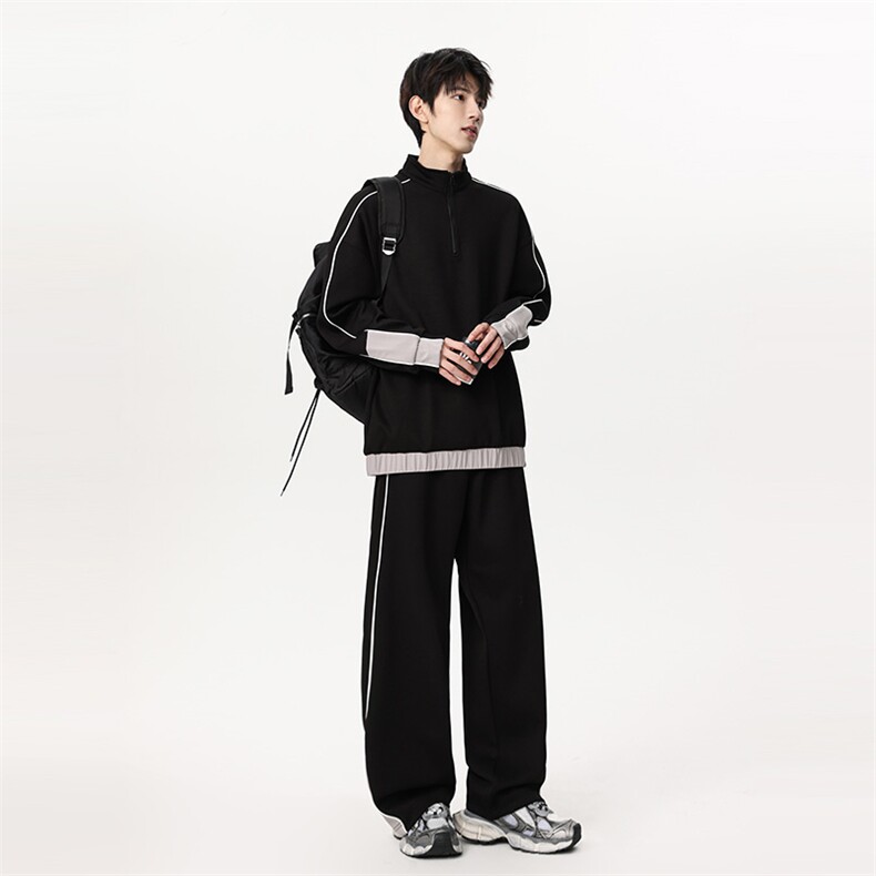 311B-1-9259-P63控118秋季新款休闲卫衣运动情侣套装,男装休闲套装,星座311B-1