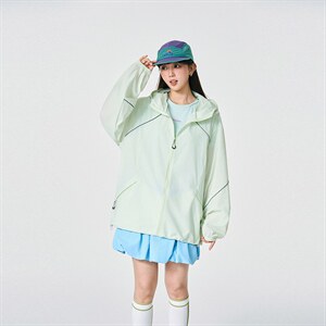 UPF50+有报告 凉感轻薄透气宽松大码潮流防晒服 DQC658-P48图片