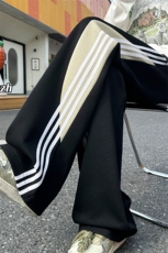 XZ616秋季新款重磅华棉撞色拼接织带休闲长裤TY1075特P35控68，男装休闲裤，星座512A（原616）