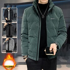 2130冬季男士休闲保暖立领羽绒服外套轻薄羽绒衣外衣，男装棉衣，星座115A(原星座507）