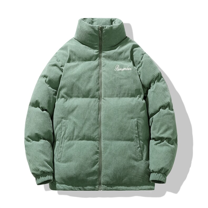 港风新品冬季宽松情侣装棉衣棉服冬装加厚外套2001-P75图片