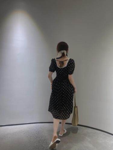 【现货】波点连衣裙，女装连衣裙，驿谷