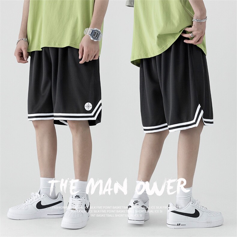 运动短裤男宽松网眼速干篮球五分裤A220P25,男装牛仔裤,电商A309