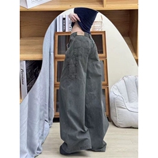 美式复古阔腿牛仔裤ZK0441-P45，男装牛仔裤，星座313A(原308A-2)