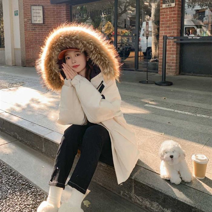 【升级款】派克服工装羽绒棉服oversize面包服外套Y902-P110网图,男装棉衣,电商B245