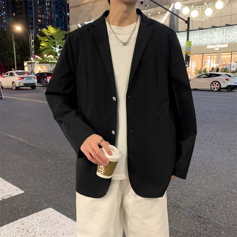 春季新款商务风西装外套男休闲西服男士西服JK02629-P83,男装西服套装,星座308B-2