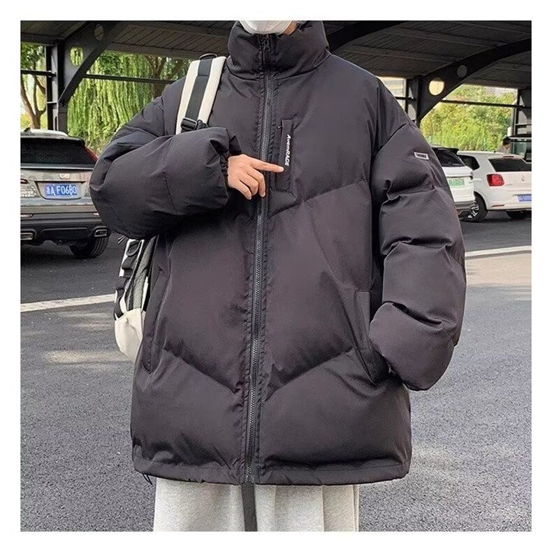 美式棉服男女外套冬季新款宽松立领潮牌加厚保暖面包棉袄JM8023,男装棉衣,星座516A