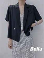 2022新款吊带连衣裙和短袖西装外套，女装背心吊带，Bella(2F)
