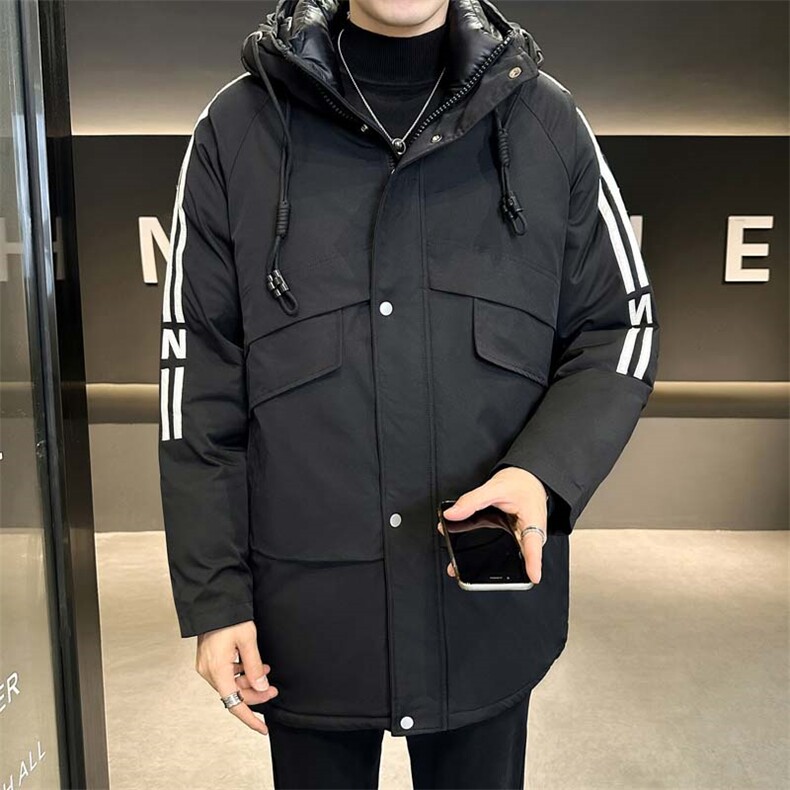 高品质重工休闲中长款工装羽绒棉棉服XZ402-2P155控208MY9022货足,男装棉衣,星座402-2