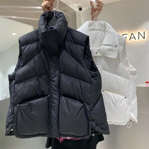 冬季新款羽绒马甲图片