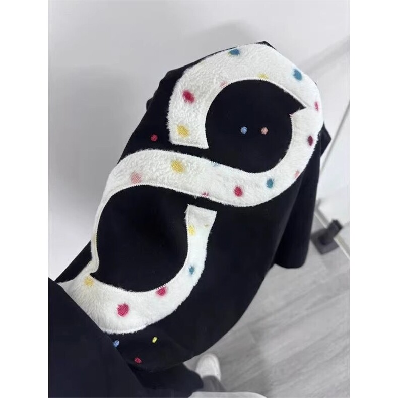 万针全刺绣工艺抖音得物高品质260克重磅纯棉双纱美式高街短袖T恤,男装T恤,电商A486