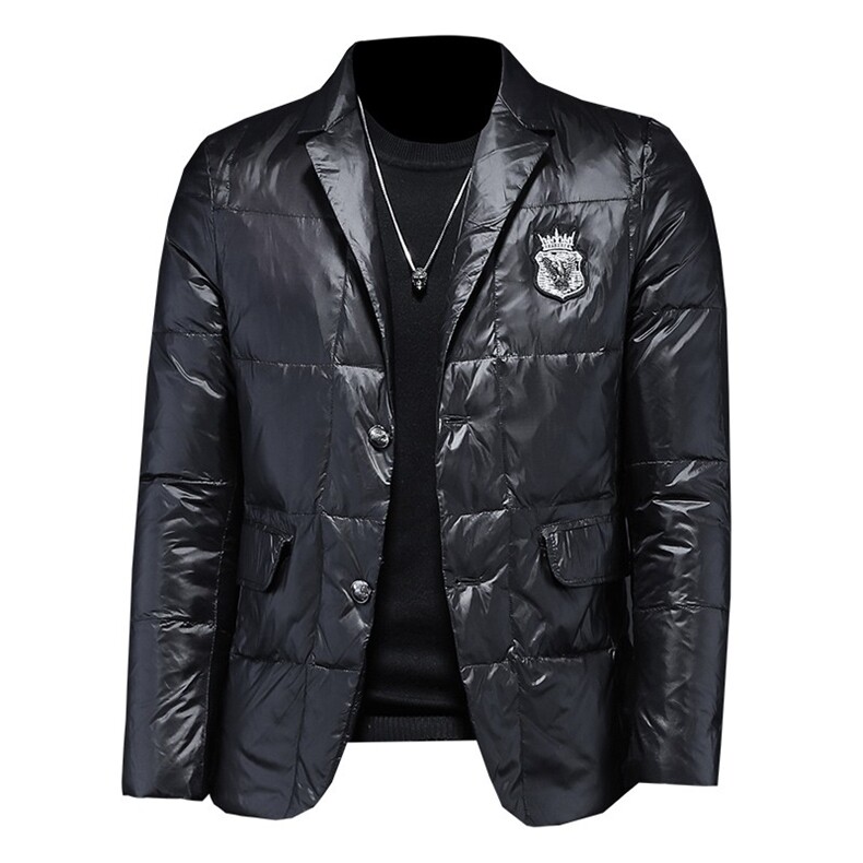 Y99272802022高端冬季90%白鸭绒西装羽绒服镂空,男装羽绒服,钱塘6016-1(原3019)
