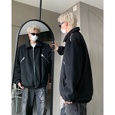 短款呢料呢子夹克外套男装2025冬季呢子大衣XZ514-2-F1-P115，男装夹克，星座514-2(原B239)