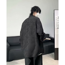 男士新中式风长袖衬衫LC132P42，男装衬衫，星座1116-2