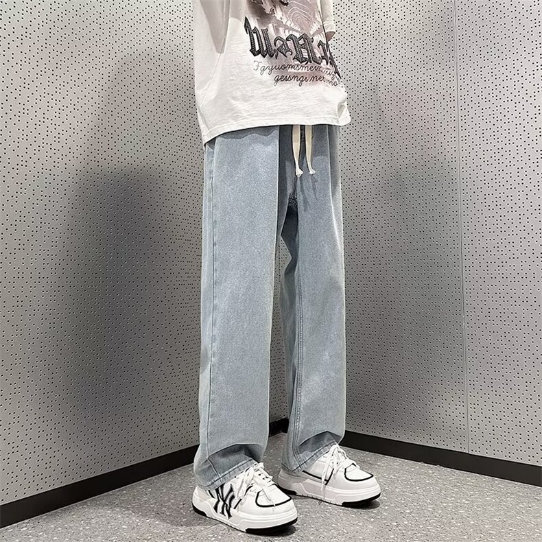美式牛仔裤男春秋新款休闲直筒裤NK96P38,男装牛仔裤,星座1116-2