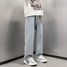 美式牛仔裤男春秋新款休闲直筒裤NK96P38，男装牛仔裤，星座1116-2