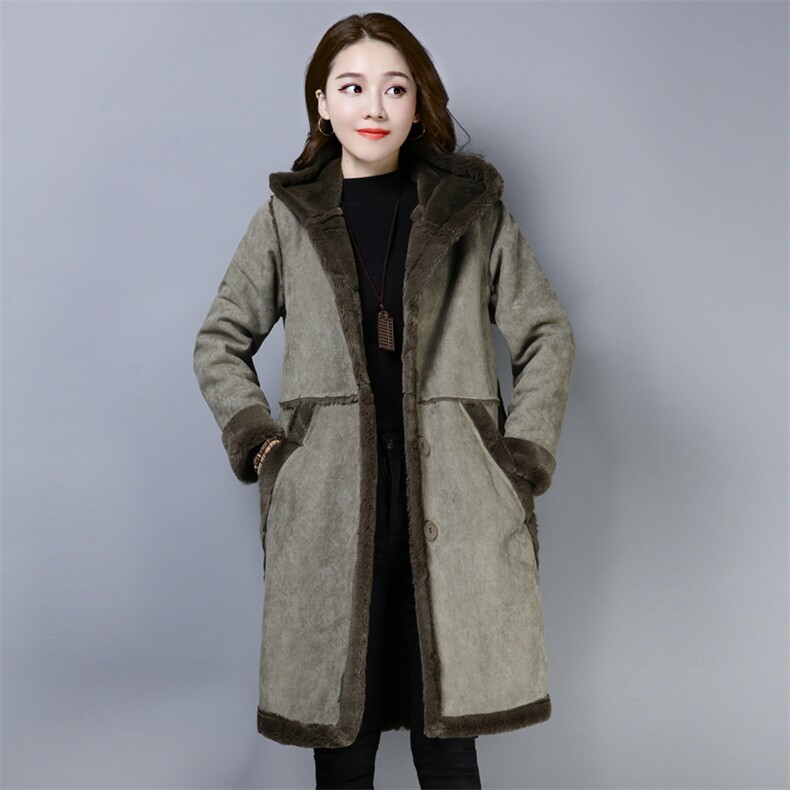 毛呢外套2020年秋冬舒适简约个性百搭长袖圆领显瘦修身,女装毛呢外套,小林双子