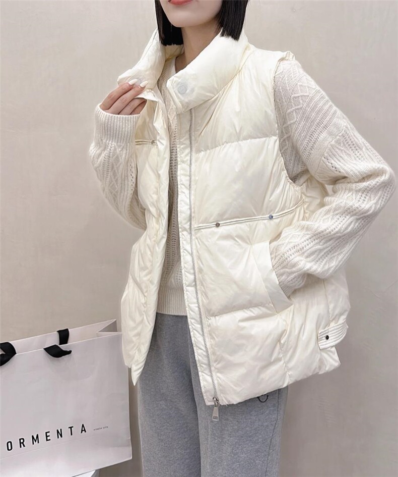 羽绒马甲，女装马甲，卡薇尔