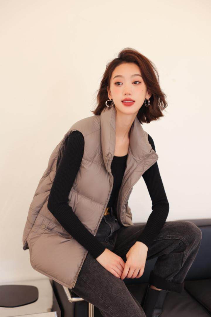 极简风韩版马甲（90绒），女装马甲，卡西姆