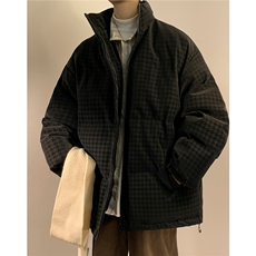 冬装新款宽松加厚皮衣棉衣棉服男潮大码学生棉袄外套D232P128，男装皮衣，电商A335-1（原A458）