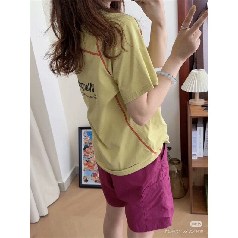 羽毛球户外运动套装女夏薄款速干短袖短裤两件套跑步骑行服一整套,男装T恤,电商C306-1