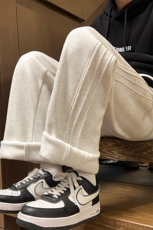 供抖音主推加绒加厚男阔腿裤子416B-1-KL2301-P55限78加绒P65，男装卫衣，星座416B-1