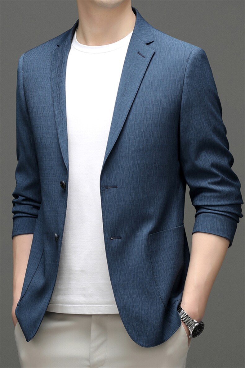 Z1306男士2023年春季新款长袖西服休闲青年夹克西装单西,男装西服,电商B360