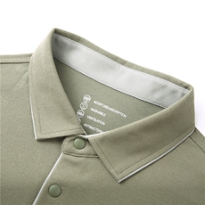 ZMS-L5530春秋男士新款长袖T恤青年修身翻领体恤休闲打底衫，男装T恤，电商B360
