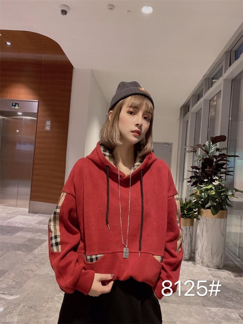 2021新款加绒卫衣，女装卫衣/绒衫，柏旺阁