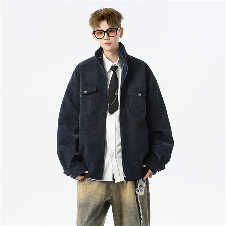 现货男士皮夹克机车情侣皮衣外套JK306P80，男装夹克，星座1904A-1