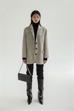 MMC西装款双面羊绒，女装西装，MM.C