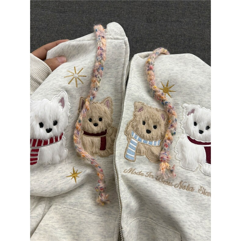 6810-P57新款连帽卫衣男女春秋季休闲百搭开衫卫衣,男装卫衣,电商B323A