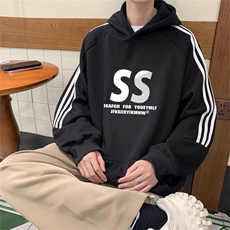 条纹连帽卫衣SWY2491-P55控8850棉，男装卫衣，电商B370