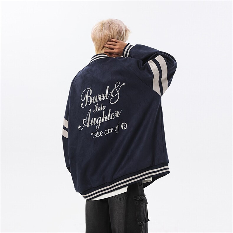 主推现货美式潮牌刺绣情侣棒球服外套XZ609-WT2358-P80-控138,女装短外套,星座609