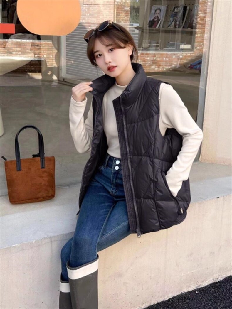 2022冬季羽绒马甲，女装马甲，曼希野