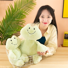 乐迪毛绒玩具 微笑青蛙