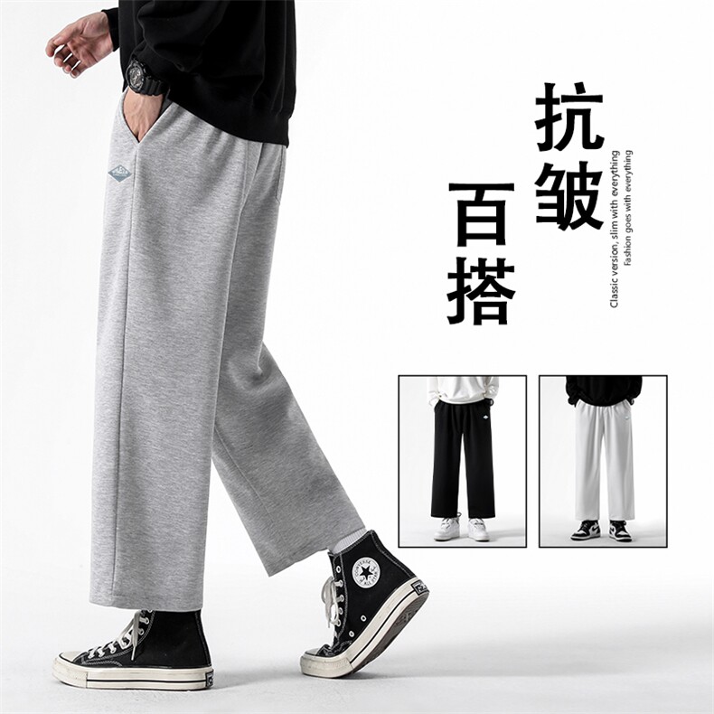休闲裤运动长裤子美式潮牌九分裤WK13-1特批25图片