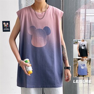 夏季港风宽松青少年休闲背心TC1105-P25图片