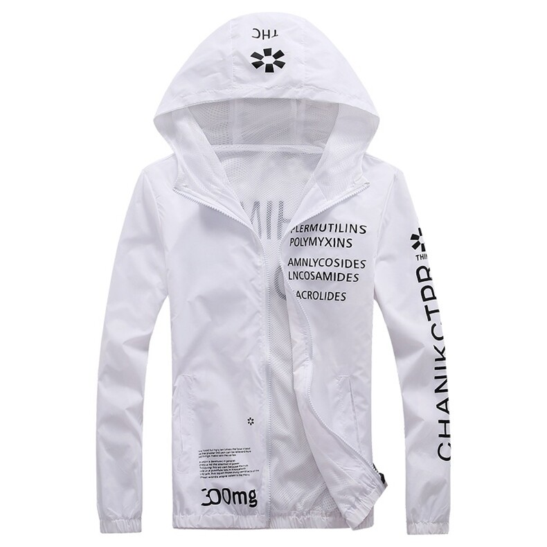 Y05情侣休闲男女薄夹克外套户外旅游学生班服钓鱼服外衣防晒服潮，男装防晒衣，星座115A-1