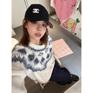 【有货】MY369CC-特P65 费尔岛圣诞毛衣男女情侣装针织衫外套图片