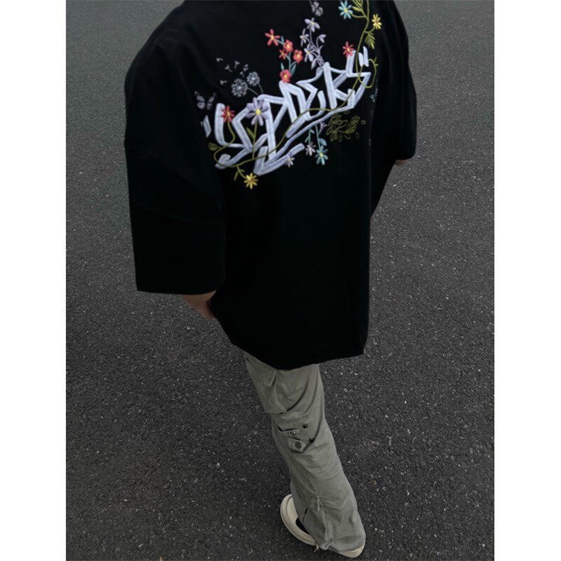 原版做工前后刺绣纯棉短袖ZX0277-特批32,男装T恤,星座313A(原308A-2)