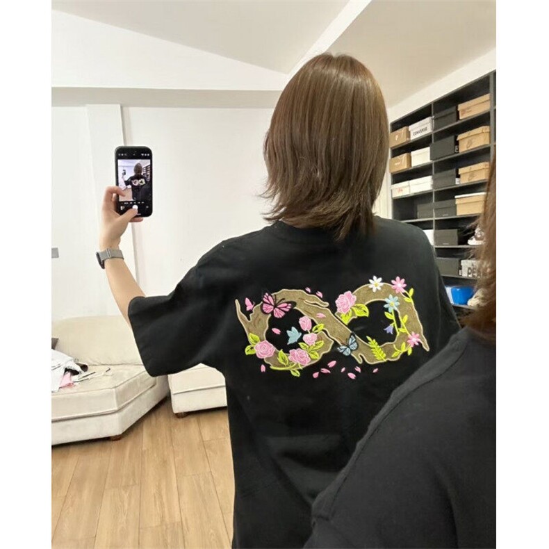 原版前后刺绣纯棉短袖ZX0258-特批35,男装T恤,星座313A(原308A-2)