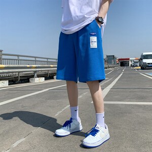 ！数据好！2023年新款男士华夫格短裤情侣五分裤DK666P25图片