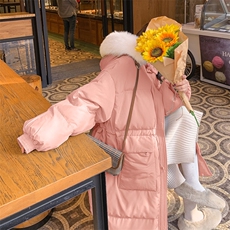 新款冬装中长款羽绒棉服M567,，女装棉衣/棉服，金十上